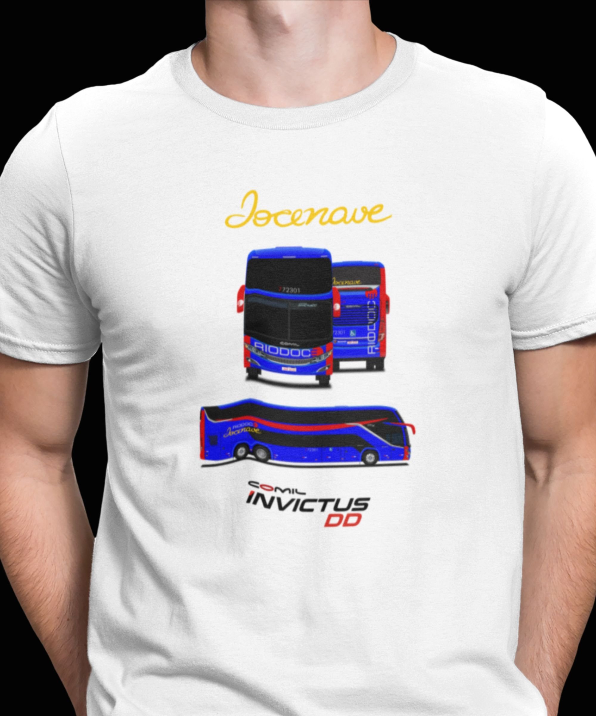 CAMISETA ÔNIBUS VIAÇÃO RIODOCE DOCENAVE COMIL 