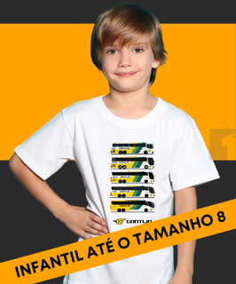Nome do produto CAMISETA INFANTIL ÔNIBUS GONTIJO 