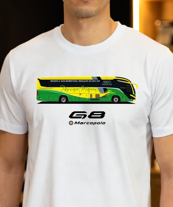 CAMISETA PÁSSARO MARRON BIOMETANO 