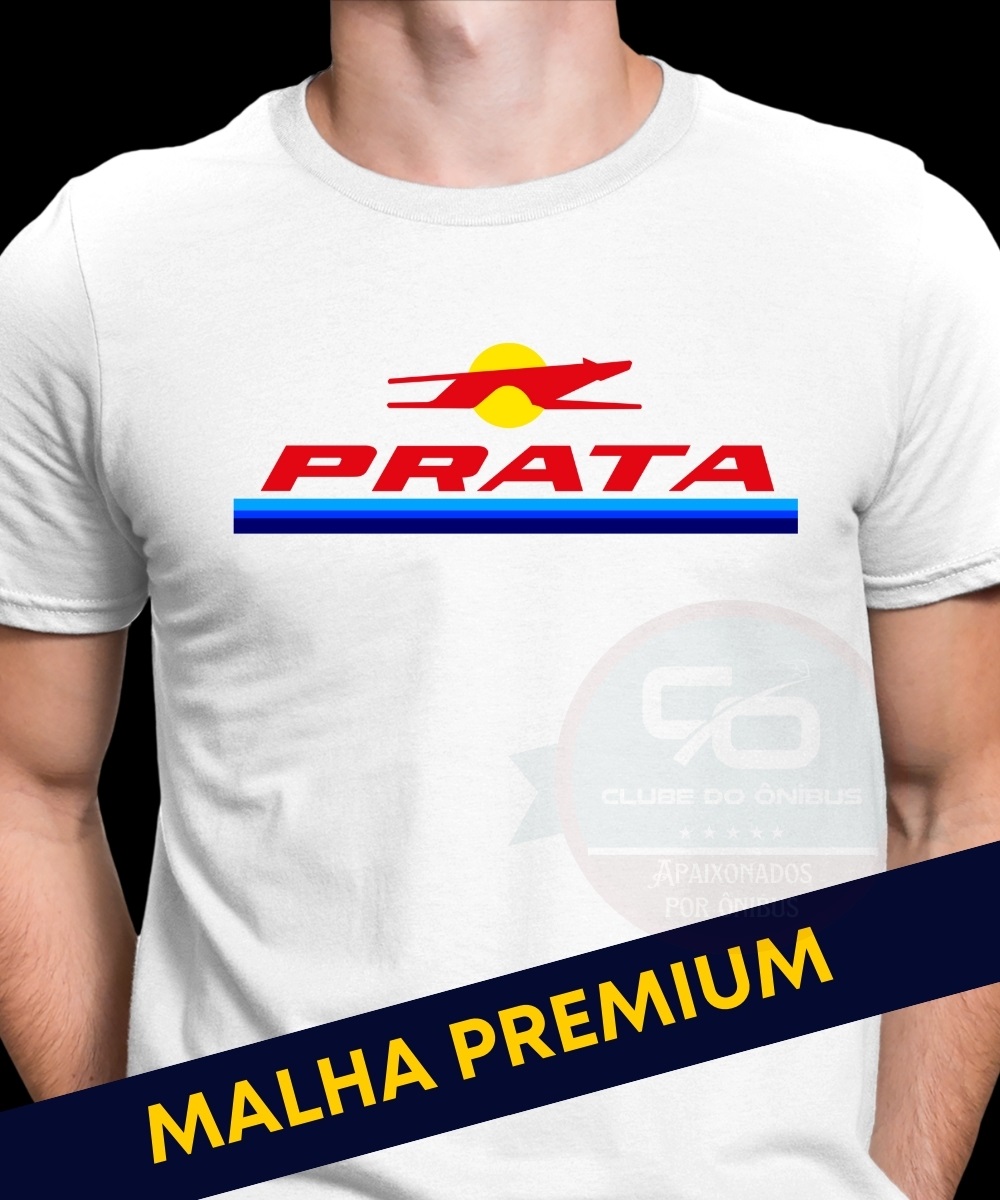 CAMISETA EXPRESSO DE PRATA LOGOTIPO 