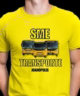 Nome do produto CAMISETA SME TRANSPORTE JOANÓPOLIS ESCOLAR