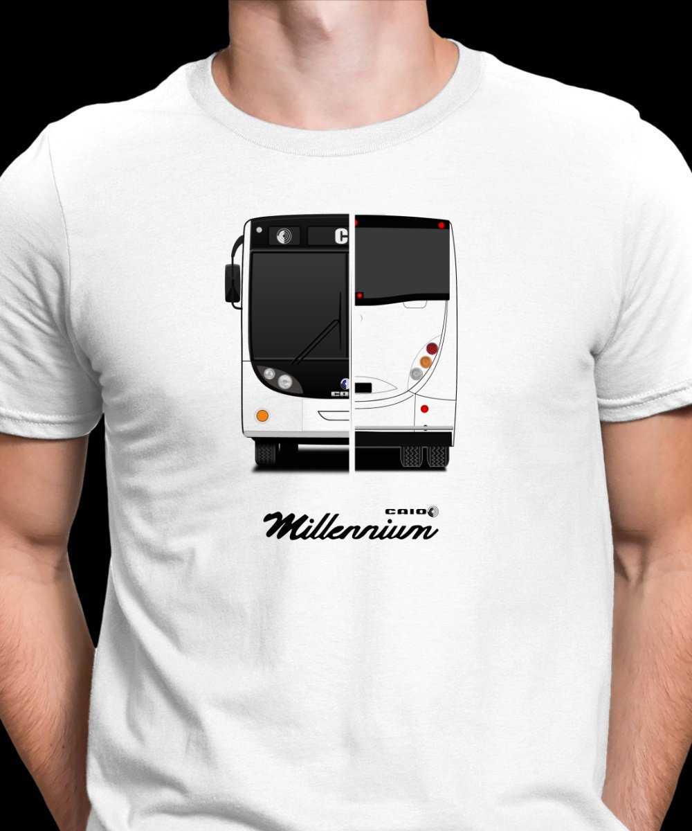 CAMISETA DESENHO CAIO MILLENNIUM 1 SÉRIE TRAÇOS