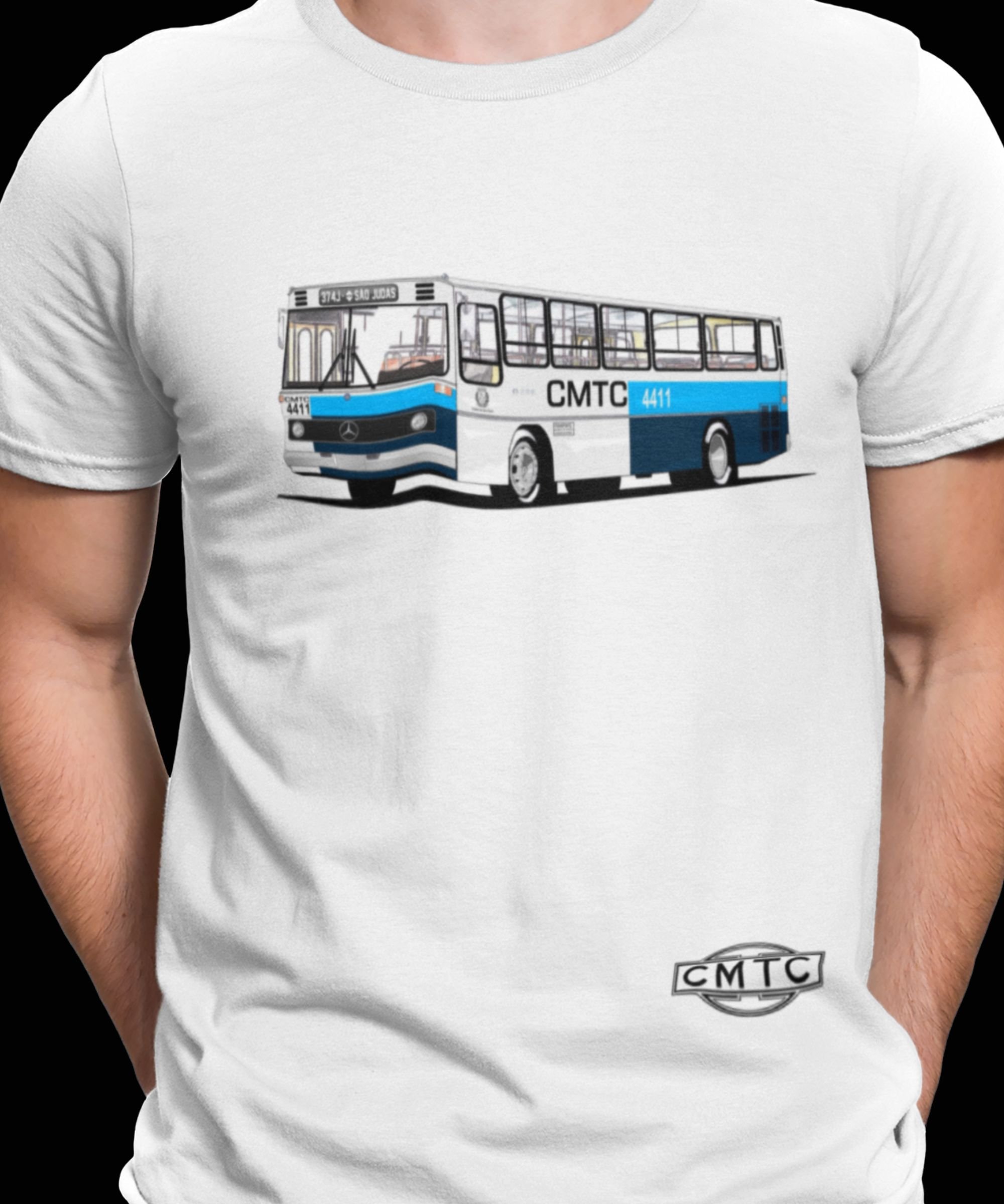 CAMISETA ÔNIBUS CMTC | LINHA 374J METRÔ SÃO JUDAS