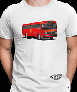 CAMISETA ÔNIBUS CMTC EXECUTIVO LINHA 2549 | SÃO MIGUEL 