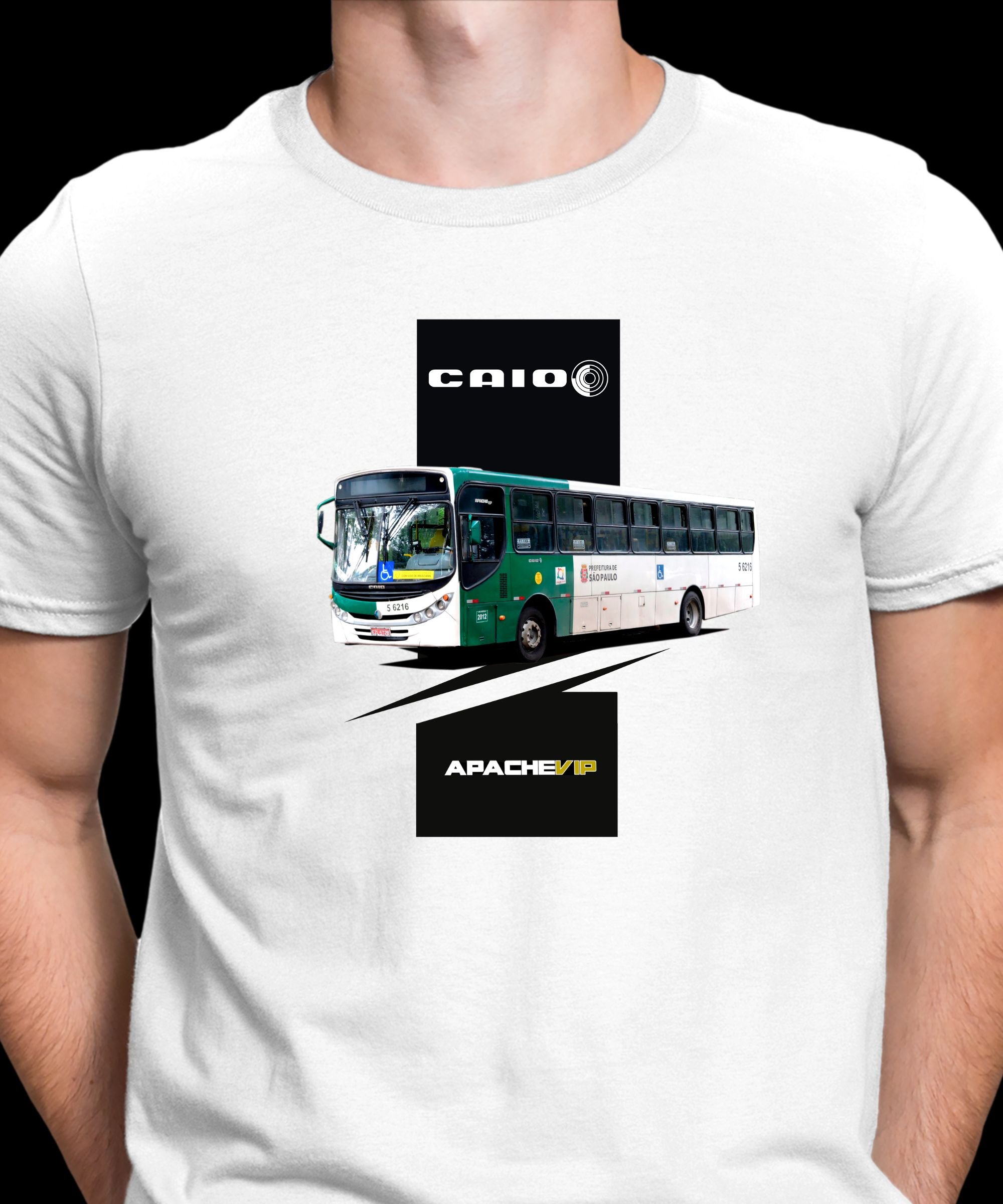 CAMISETA CIDADE DE SÃO PAULO TRANSUNIÃO TRANSPORTES CAIO APACHE VIP 