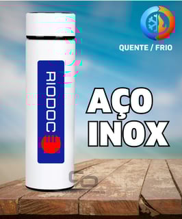 Nome do produto GARRAFA TÉRMICA VIAÇÃO RIODOCE 