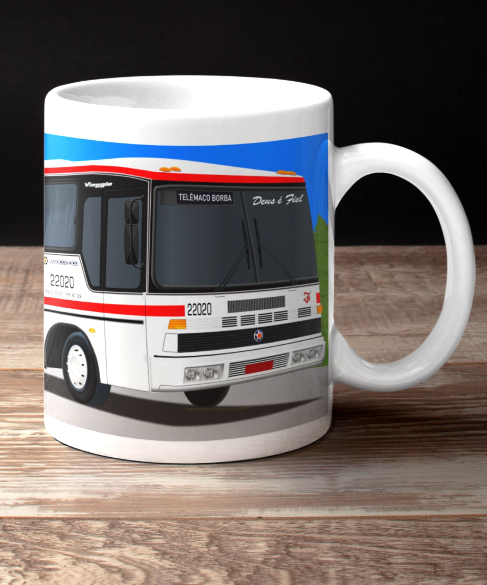 CANECA ÔNIBUS EXPRESSO JOIA (VIAÇÃO JOIA) MARCOPOLO G4