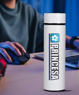 Nome do produto GARRAFA TÉRMICA PRINCESA DO NORTE LOGOTIPO