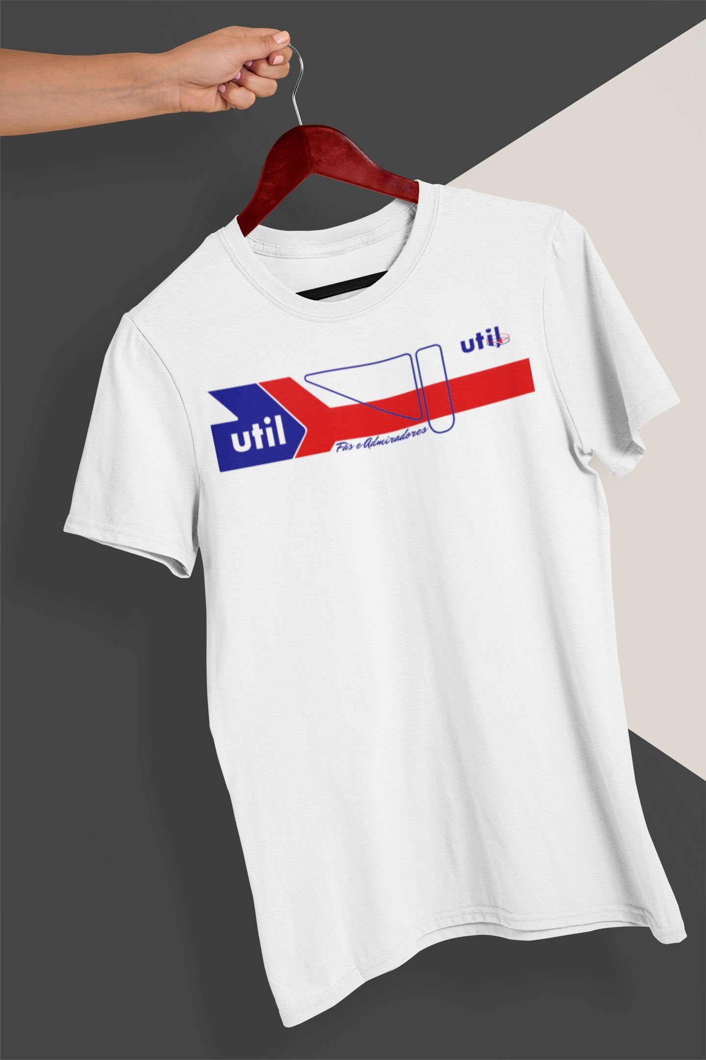 CAMISETA MASCULINA UTIL RETRÔ GUANABARA