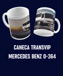 CANECA ÔNIBUS TRANSVIP MERCEDES BENZ O-364