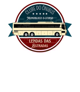 Nome do produto MONOBLOCO O-371RSD - CAMISETA MASCULINA CLUBE DO ÔNIBUS LENDAS DAS ESTRADAS