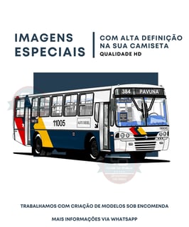 Nome do produto CAMISETA ÔNIBUS AUTO DIESEL LTDA (RJ) CAIO ALPHA