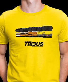 CAMISETA ITAPEMIRIM EVOLUÇÃO DOS ÔNIBUS COM SERVIÇO TRIBUS 