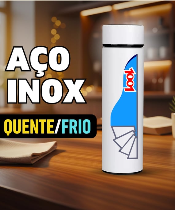 GARRAFA TÉRMICA AUTO VIAÇÃO 1001 RETRÔ 