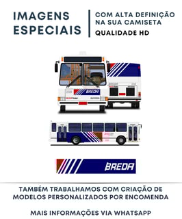 Nome do produto CAMISETA ÔNIBUS BREDA MAFERSA M210 TURBO