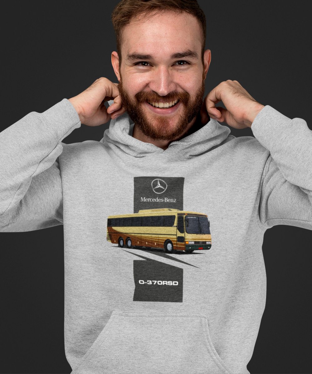 Nome do produto: MOLETOM ÔNIBUS MERCEDES BENZ O-371RSD