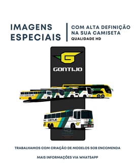 Nome do produto CAMISETA EVOLUÇÃO ÔNIBUS GONTIJO 