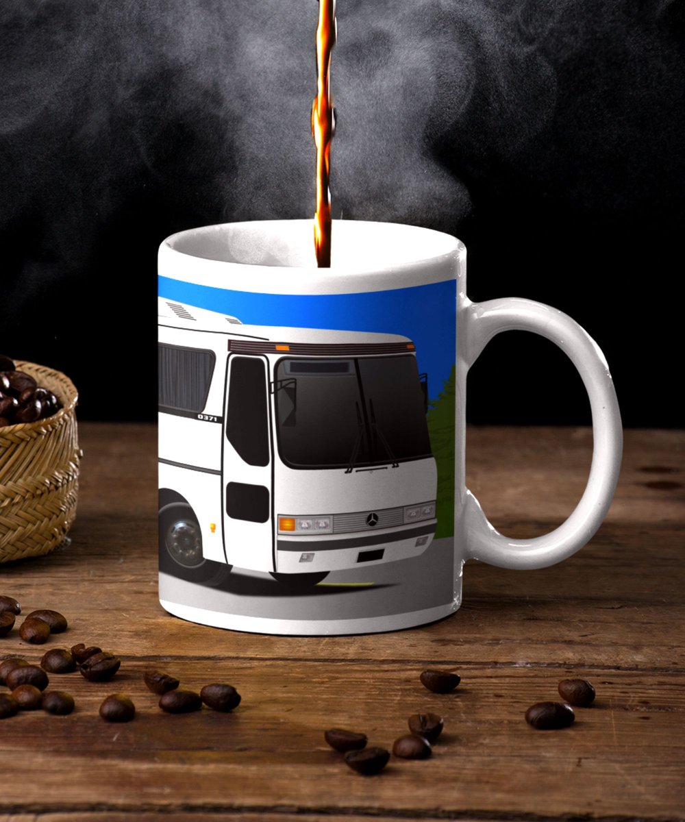 Nome do produto: CANECA ÔNIBUS MONOBLOCO MERCEDES BENZ O-371RSD