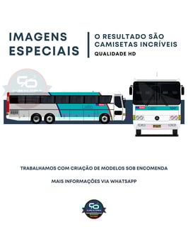 Nome do produto CAMISETA ÔNIBUS PENHA MONOBLOCO MERCEDES O-371RSD