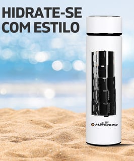 Nome do produto GARRAFA TÉRMICA ÔNIBUS MARCOPOLO EVOLUÇÃO DOUBLE DECKER