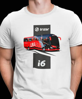 CAMISETA ÔNIBUS LIRABUS IRIZAR I6 