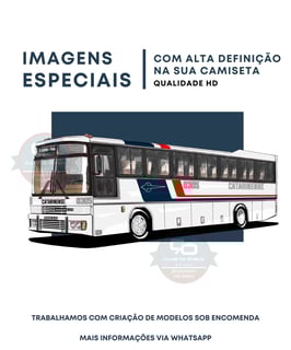 Nome do produto CAMISETA ÔNIBUS VIAÇÃO CATARINENSE MARCOPOLO III