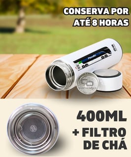 Nome do produto GARRAFA TÉRMICA PLANALTO TRANSPORTES MARCOPOLO G8 