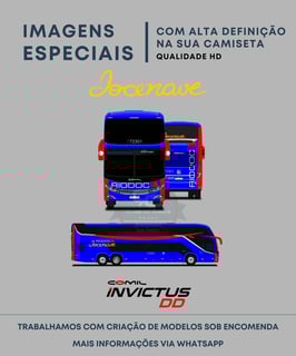 Nome do produto CAMISETA ÔNIBUS VIAÇÃO RIODOCE DOCENAVE COMIL 