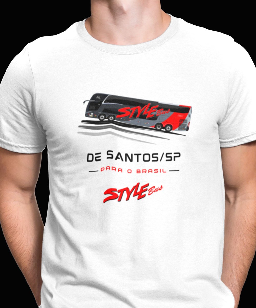 Nome do produto: CAMISETA MASCULINA STYLE BUS 