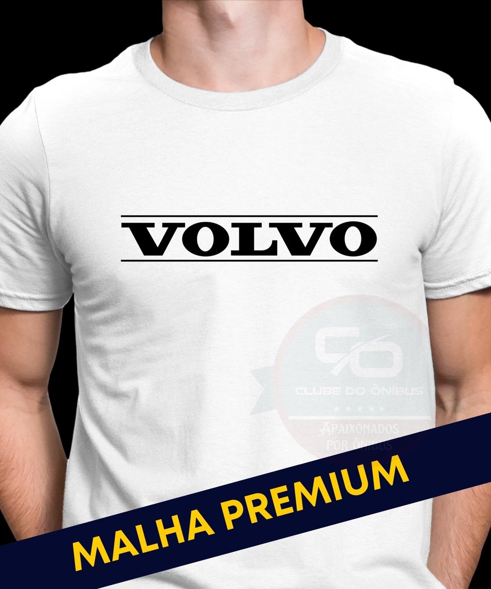 Nome do produto: CAMISETA VOLVO LOGOTIPO