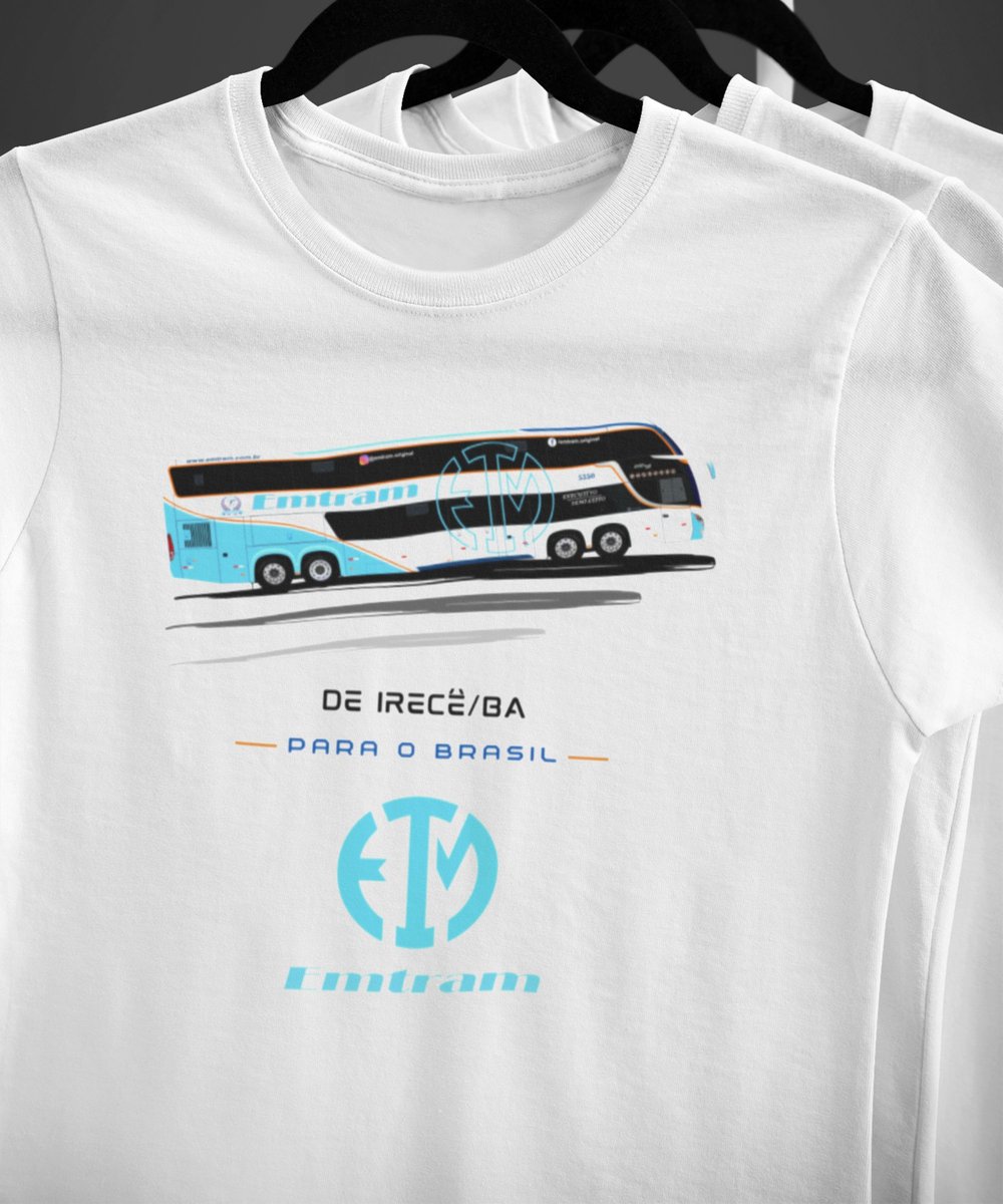 Nome do produto: CAMISETA MASCULINA EMTRAM