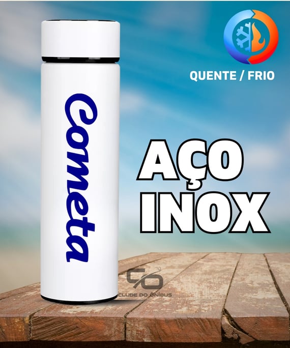 GARRAFA TÉRMICA VIAÇÃO COMETA