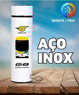Nome do produto GARRAFA TÉRMICA GONTIJO MARCOPOLO G8