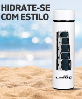 Nome do produto GARRAFA TÉRMICA ÔNIBUS CAIO MILLENNIUM GERAÇÕES