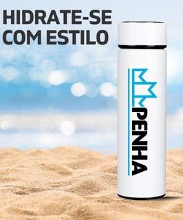 Nome do produto GARRAFA TÉRMICA LOGOTIPO PENHA 