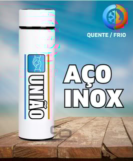 Nome do produto GARRAFA TÉRMICA EXPRESSO UNIÃO LOGOTIPO
