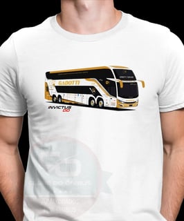 CAMISETA ÔNIBUS AUTO VIAÇÃO GADOTTI COMIL CAMPIONE INVICTUS DD