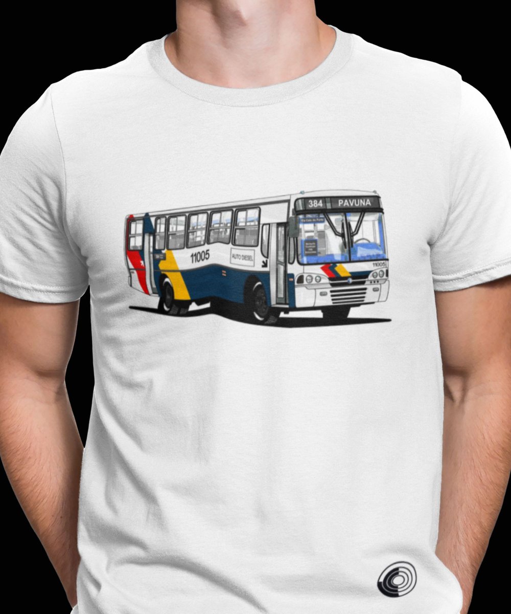 Nome do produto: CAMISETA ÔNIBUS AUTO DIESEL LTDA (RJ) CAIO ALPHA