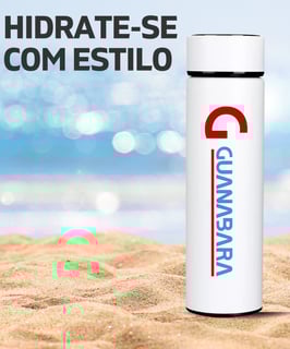 Nome do produto GARRAFA TÉRMICA EXPRESSO GUANABARA LOGOTIPO