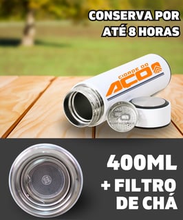Nome do produto GARRAFA TÉRMICA CIDADE DO AÇO RIO DE JANEIRO