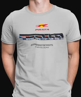 CAMISETA ÔNIBUS EXPRESSO DE PRATA EVOLUÇÃO DOS DOUBLE DECKERS