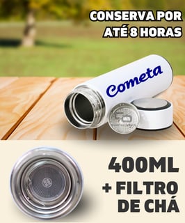 Nome do produto GARRAFA TÉRMICA VIAÇÃO COMETA