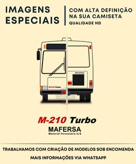 Nome do produto CAMISETA ÔNIBUS MAFERSA M210 TURBO