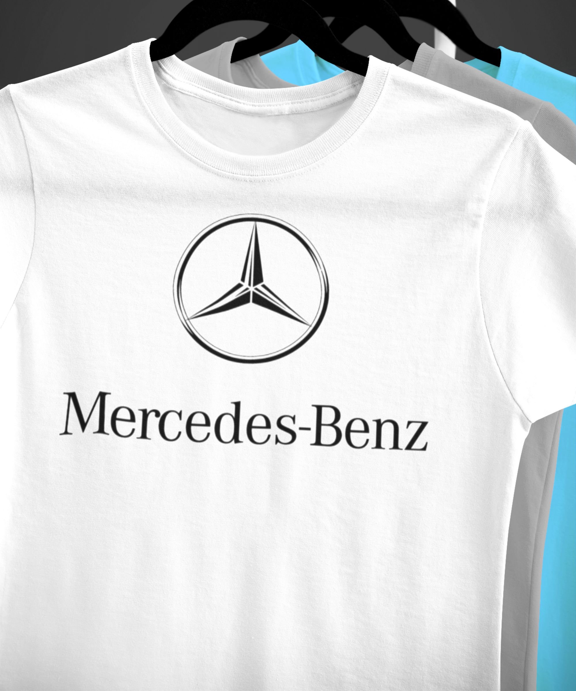 CAMISETA MASCULINA MERCEDES BENZ COM ESTRELA