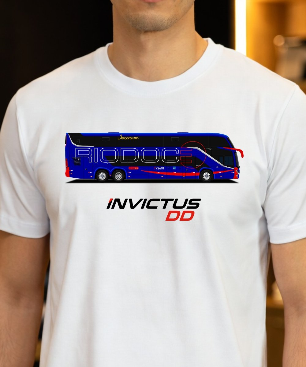 Nome do produto: CAMISETA VIAÇÃO RIODOCE 2026 COMIL CAMPIONE INVICTUS DD
