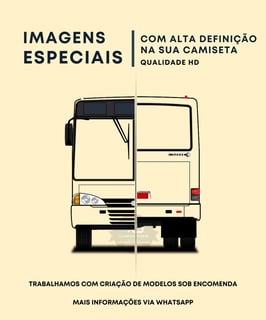 Nome do produto CAMISETA ÔNIBUS CAIO ALPHA SÉRIE TRAÇOS