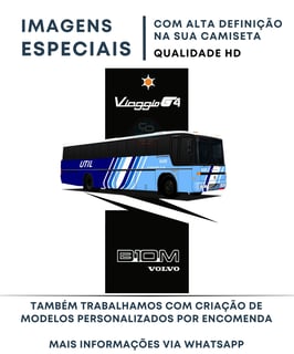 Nome do produto CAMISETA ÔNIBUS UTIL MARCOPOLO VIAGGIO G4