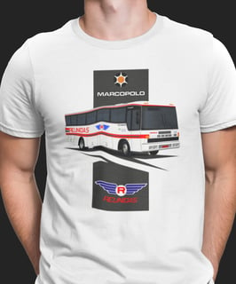 CAMISETA ÔNIBUS REUNIDAS CAÇADOR/SC MARCOPOLO VIAGGIO G4