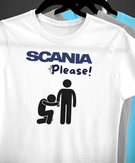 CAMISETA MASCULINA SCANIA PLEASE