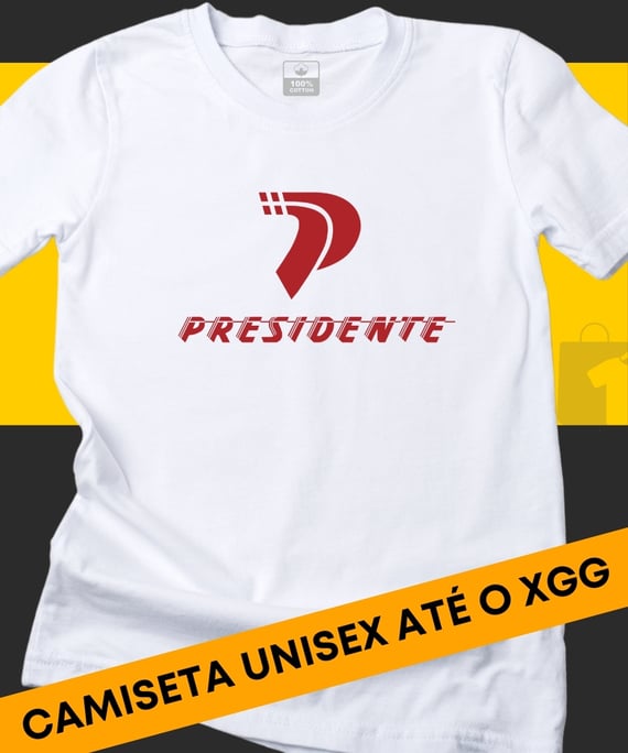 CAMISETA VIAÇÃO PRESIDENTE LOGOTIPO